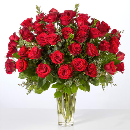 Forever Yours Fifty Stem Red Rose Bouquet –  A Daisy A Day, Winston-salem NC
